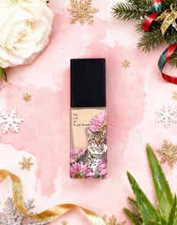 白玫瑰花物理防曬 - 有色